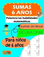 Sumas 6 Años