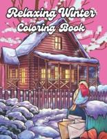Relaxing Winter Coloring Book