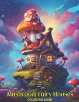 Mushroom Fairy Houses Coloring Book