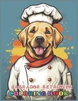 Labrador Retriever Dog Coloring Book