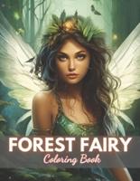 Forest Fairy Coloring Book for Adult