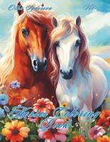 Horses Coloring Book Vol. 2