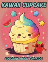 Kawaii Cupcake Coloring Book For Kids