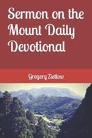 Sermon on the Mount Daily Devotional