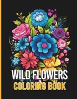 Wild Flower Coloring Book
