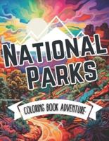 National Parks Coloring Book Adventure