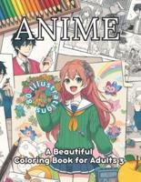 Anime Coloring Book for Adults 3