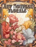 Art Nouveau Floral Designs Coloring Book
