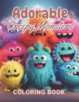 Adorable Creepy Monsters Coloring Book