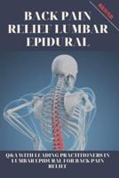 Back Pain Relief Lumbar Epidural