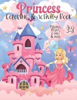 Princess Activity & Coloring Book