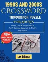 1990S and 2000S Crossword Throwback Puzzle for Adults