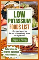 Low Potassium Foods List