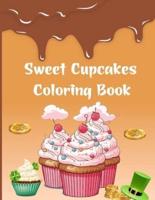 Sweet Cupcakes Coloring Book