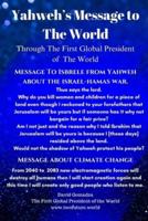 Yahweh's Message To The World