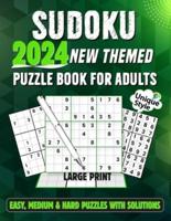 2024 New Themed Sudoku Puzzle Book For Adults