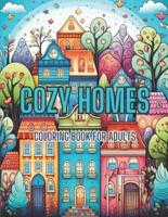 Cozy Homes Coloring Book for Adult