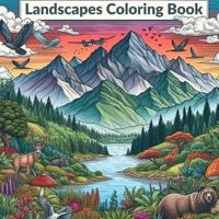 Landscapes Coloring Book