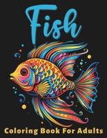 Fish Coloring Book For Adults