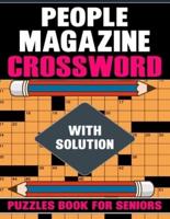 People Magazine Crossword Puzzles Book For Seniors With Solution