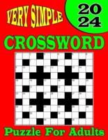 Very Simple 2024 Crossword Puzzle for Adults