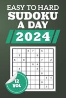 Easy To Hard Sudoku a Day 2024