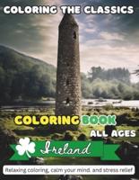 Coloring the Classics - Adult Coloring Book- Taste of Ireland