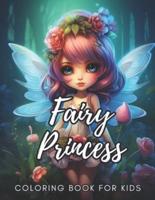 Fairy Princess Coloring Book For Kids