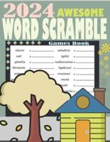 2024 Awesome Word Scramble Games Book