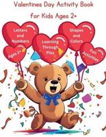 Valentines Day Activity Book for Kids Ages 2+
