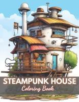 Steampunk House Coloring Book