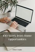 100+ Work-from-Home Opportunities