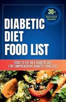 Diabetic Diet Food List