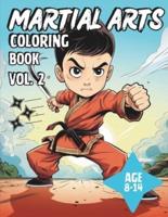 Martial Arts Coloring Book Vol. 2,