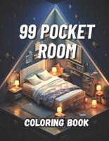 99 Pocket Room Coloring Book for Adults