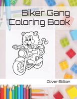 Biker Gang Coloring Book