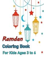 Ramdan Coloring Book For Kids Ages 3 to 6