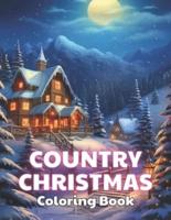 Country Christmas Coloring Book