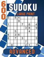 Sudoku Large Print Books for Adults Advanced