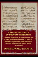 Analyse Textuelle Du Nouveau Testament