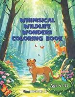 Whimsical Wildlife Wonders Coloring Book
