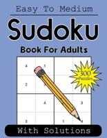 Sudoku Book For Adults