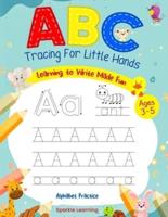 ABC Tracing Activity Book For Little Hands