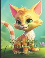 Meow Magic Artistic Cat - Inspire Creativity With Charming Feline Designs