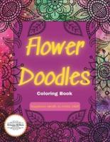 Flower Doodles Coloring Book