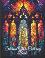 Stained Glass Nature Coloring Book