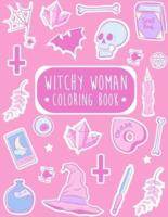 Witchy Woman Coloring Book