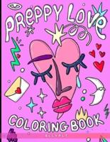 Preppy Love Bold & Easy Coloring Book