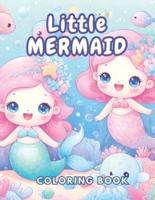 Little Mermaid Kids Coloring Book