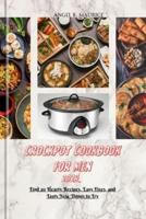 Crockpot Cookbook for Men 2024
